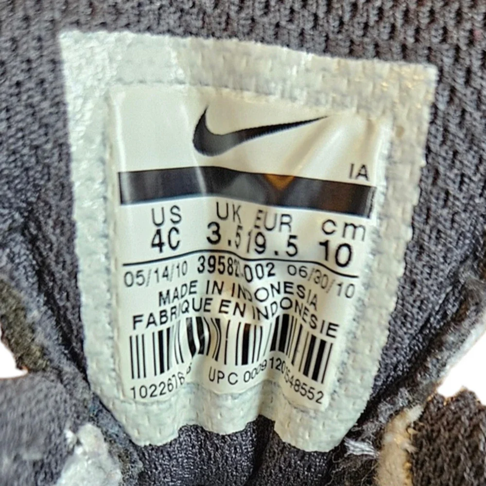Nike Dart Sneakers Running Shoes Grey Toddler Size 4